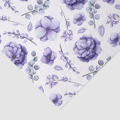 紫の花 薄葉紙 (詳細)