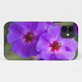 紫の花 Case-Mate iPhoneケース (裏面(横))