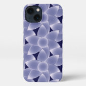紫の花 iPhoneケース (裏面)