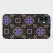 紫の花 iPhone5 カバー (裏面(横))