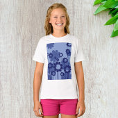 紫の花 Tシャツ