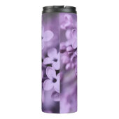 紫の薄紫の花枝 タンブラー (裏面)