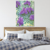 紫の薄紫バイカーギル, 1937 キャンバスプリント (インサイチュ (寝室))