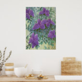 紫の薄紫バイカーギル， 1937 ポスター (キッチン)