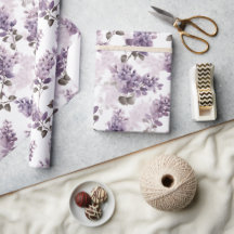 紫の薄紫水カラーフローラ