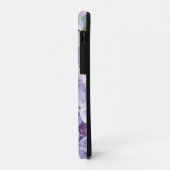 紫の薄紫花フローラ Case-Mate iPhoneケース (裏面/左)