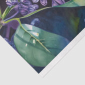 紫の薄紫鮮やか花ラディバグの切り離 薄葉紙 (詳細)