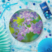 紫の薄紫 ペーパープレート (パーティー)