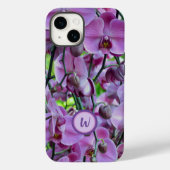 紫の蘭とつる植物の名前 Case-Mate iPhoneケース (裏面)