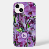 紫の蘭とつる植物の名前 Case-Mate iPhoneケース (裏面)