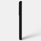 紫の虹のハート（星を黒に設定） SAMSUNG GALAXYケース (左側面)