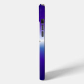 紫の虹の上の蝶 Case-Mate iPhoneケース (裏面 / 左)