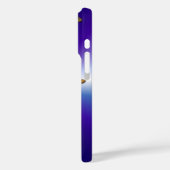 紫の虹の上の蝶 Case-Mate iPhoneケース (裏面 / 左)