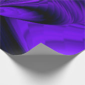 紫の虹の夢、2つ星 ラッピングペーパー (角)