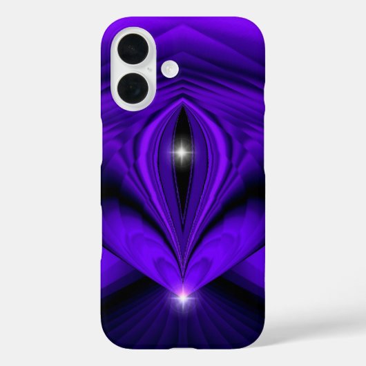 紫の虹の夢、2つ星 Case-Mate iPhoneケース (裏面)