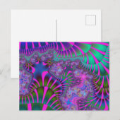 紫の虹の融液 ポストカード (正面/裏面)