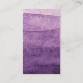 紫の虹の赤ちゃんベビーのための本 エンクロージャーカード (裏面)