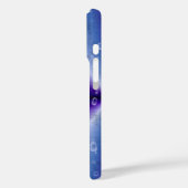 紫の虹の雨滴 Case-Mate iPhoneケース (裏面 / 左)