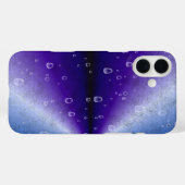 紫の虹の雨滴 Case-Mate iPhoneケース (裏面 (横))