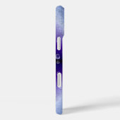 紫の虹の雨滴 Case-Mate iPhoneケース (裏面 / 右)