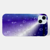 紫の虹の雨滴 Case-Mate iPhoneケース (裏面 (横))