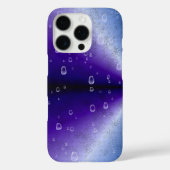 紫の虹の雨滴 Case-Mate iPhoneケース (裏面)