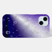 紫の虹の雨滴 Case-Mate iPhoneケース (裏面 (横))
