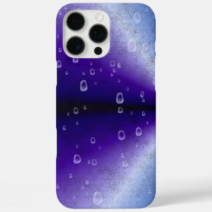 紫の虹の雨滴 iPhone 16 PRO MAXケース