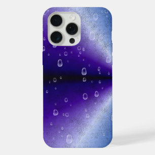 紫の虹の雨滴 iPhone 15 PRO MAXケース