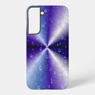 紫の虹の雨滴 SAMSUNG GALAXY S22+ケース