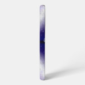 紫の虹の雨滴 SAMSUNG GALAXYケース (左側面)