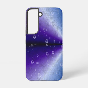紫の虹の雨滴 SAMSUNG GALAXY S22ケース