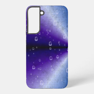 紫の虹の雨滴 SAMSUNG GALAXY S22+ケース