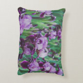 紫の虹彩 アクセントクッション (裏面(縦))