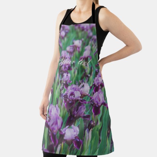 紫の虹彩 エプロン (インサイチュ)