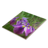 紫の虹彩 タイル (側面)