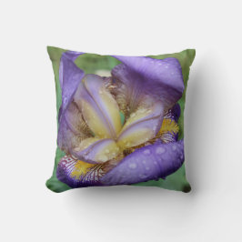 紫の虹彩(Iris Germanica) クッション