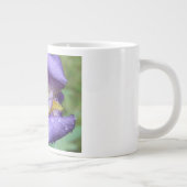 紫の虹彩(Iris Germanica) ジャンボコーヒーマグカップ (右)