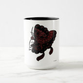 紫の蝶マグカップ マグカップ (中央)