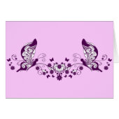 紫の蝶 (正面横)