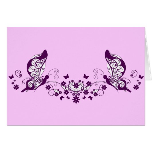 紫の蝶 (正面横)