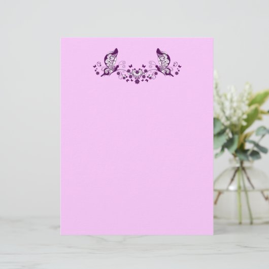 紫の蝶 (スタンド正面)