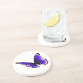 紫の蝶 コースター (側面)