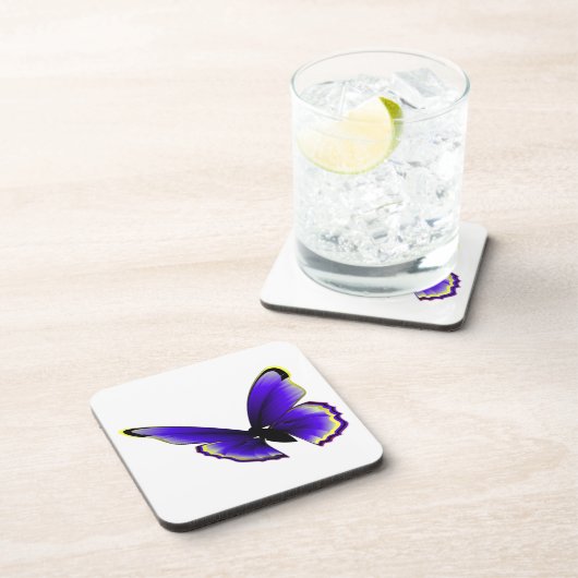 紫の蝶 コースター (右側)