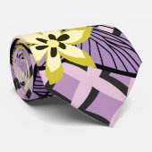 紫の蝶 ネクタイ (ロール)