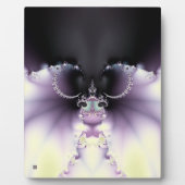 紫の蝶 フォトプラーク (正面)