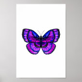 紫の蝶 ポスター (正面)