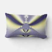 紫の蝶 ランバークッション (裏面)