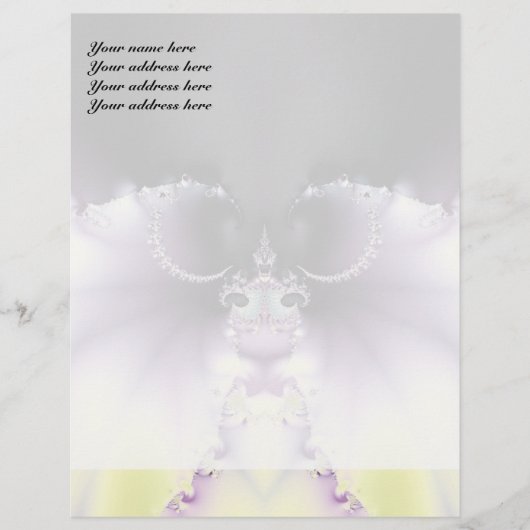 紫の蝶 レターヘッド (正面)