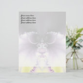 紫の蝶 レターヘッド (スタンド正面)